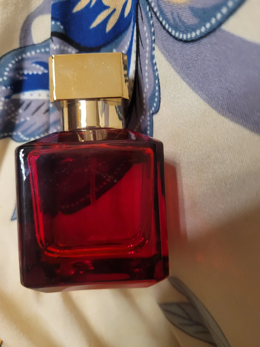 Red Fragrance Bottle -..Dupe Bacarrat Rouge 1.2 ... And Free Real Sample See Pic